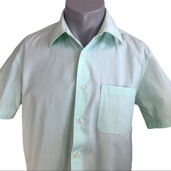 G2000 blu men’s short sleeve shirt size Large - Picture 1 of 7